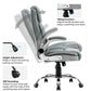 Swivel Office Room Chair Executive Desk Chair Velvet