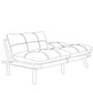 Navy Blue Convertible Folding Modern sofa Bed