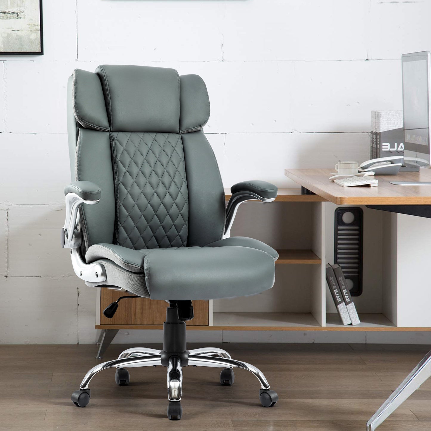 Swivel Office Room Chair Executive Desk Chair Velvet